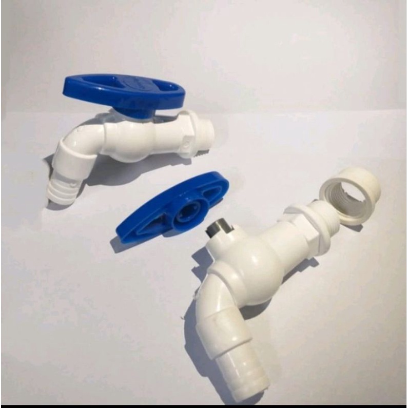 kran tanam plastik kepala/kran PVC 2 way