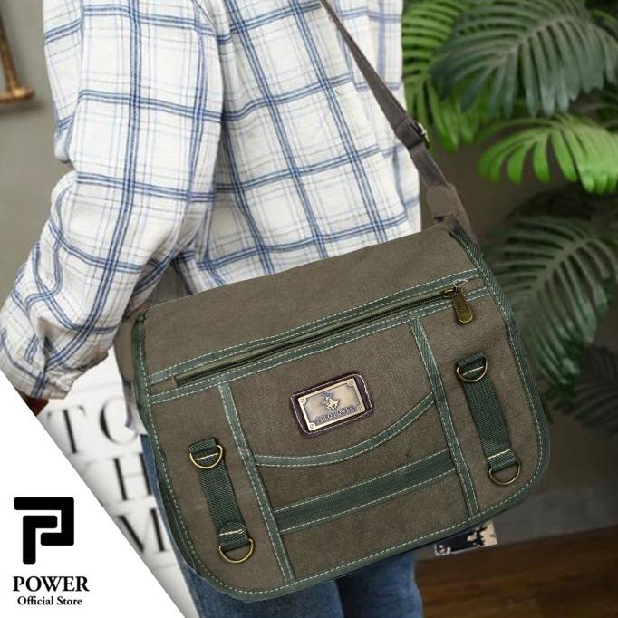 Baru Polo Power 040S Tas Selempang Pria Sling Bag Import Tas Slempang Polo 