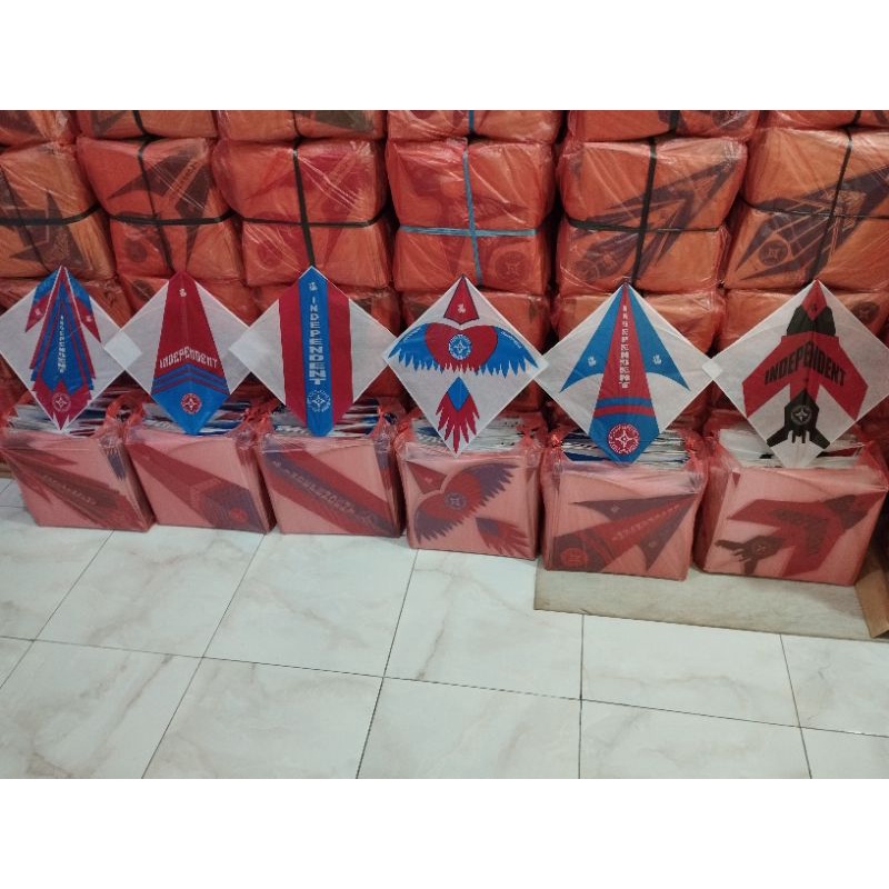 LAYANGAN SUKHOI SUPER INDEPENDENT lilitan 2 warna