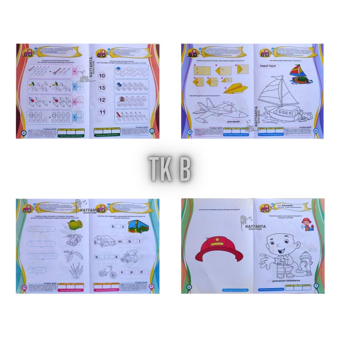 BUKU TK - PAKET BUKU TK A & TK B