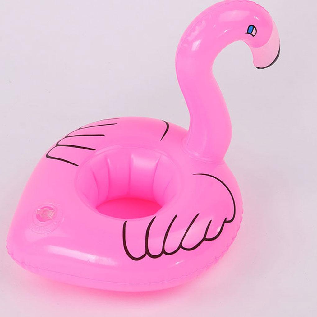Inflatable Cup Holder Berbentuk Renang Coaster Pesta Reusable Inflation Stand Dewasa Melayani Organizer Minuman