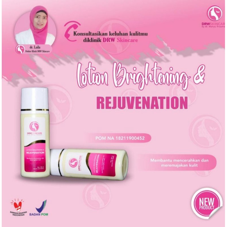 lotion Drw Skincare Hand body Drwskincare Lotion malam Drwskincare Lotion pencerah