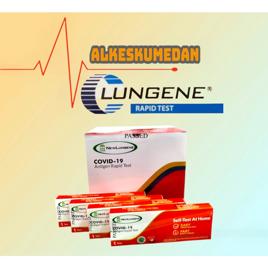 Jual New Lungene Antigen Rapid Test Kit Nasal Shopee Indonesia
