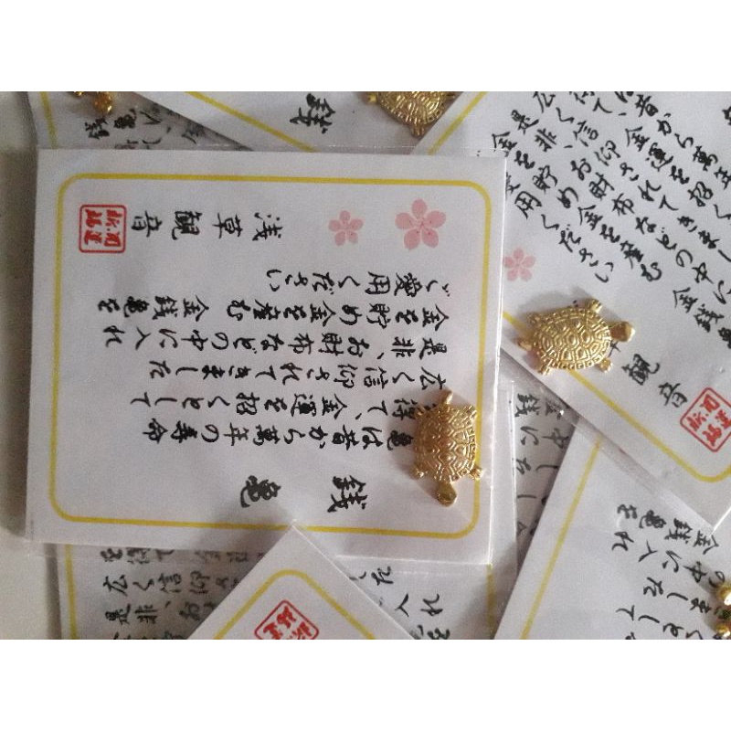 MAWBELI Kura-kura Hoki Kura-kura Emas Super Mini Jepangg Keberuntungan Keberhasilan Berkah Cocok Bua