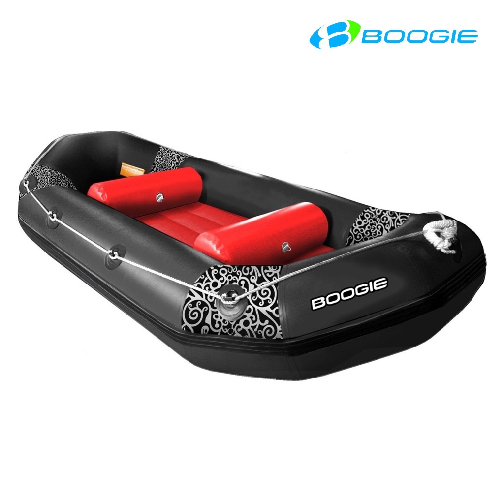 Boogie Adventure Perahu karet arung jeram Barong 360 Black - Red