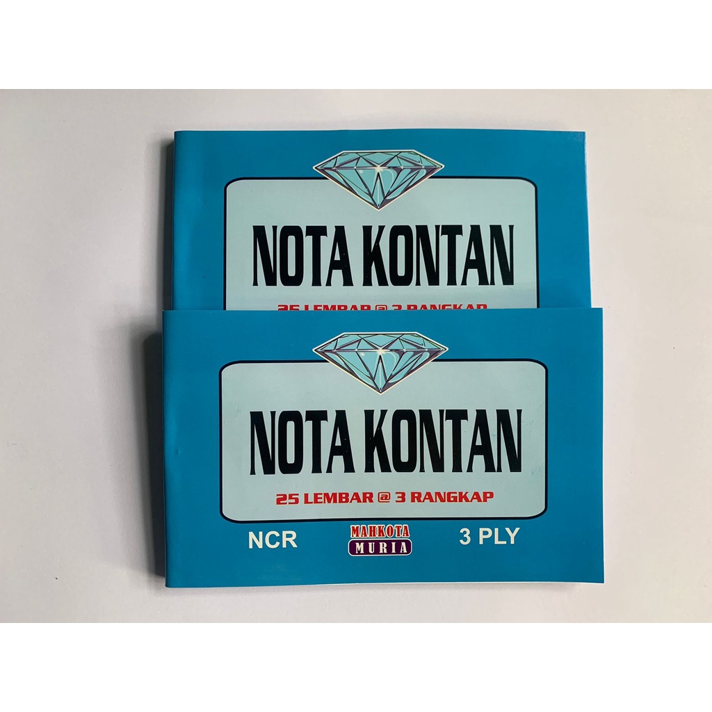 

NOTA KONTAN 3 PLY KECIL, NOTA NCR, DESAIN LANDSCAPE