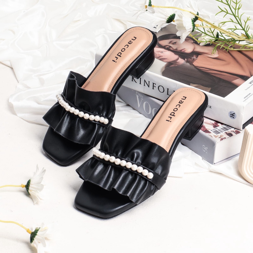 nacodri TESHA sandal wanita heels 3cm