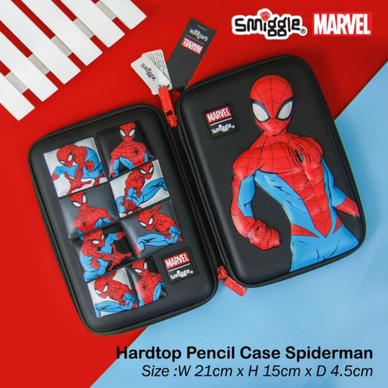 

OPEN PO !! TEMPAT PENSIL SPIDERMAN / ARIEL BY SMIGGLE
