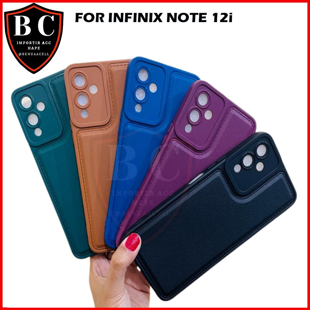 CASE INFINIX NOTE 12i - CASE LEATHER PRO INFINIX NOTE 12i NOTE 12 VIP NOTE 11 NOTE 11 PRO