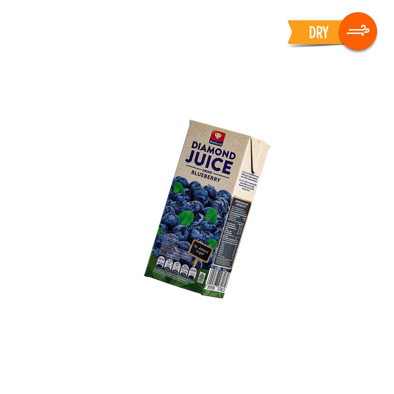 DIAMOND JUICE UHT BLUEBERRY 200 ML