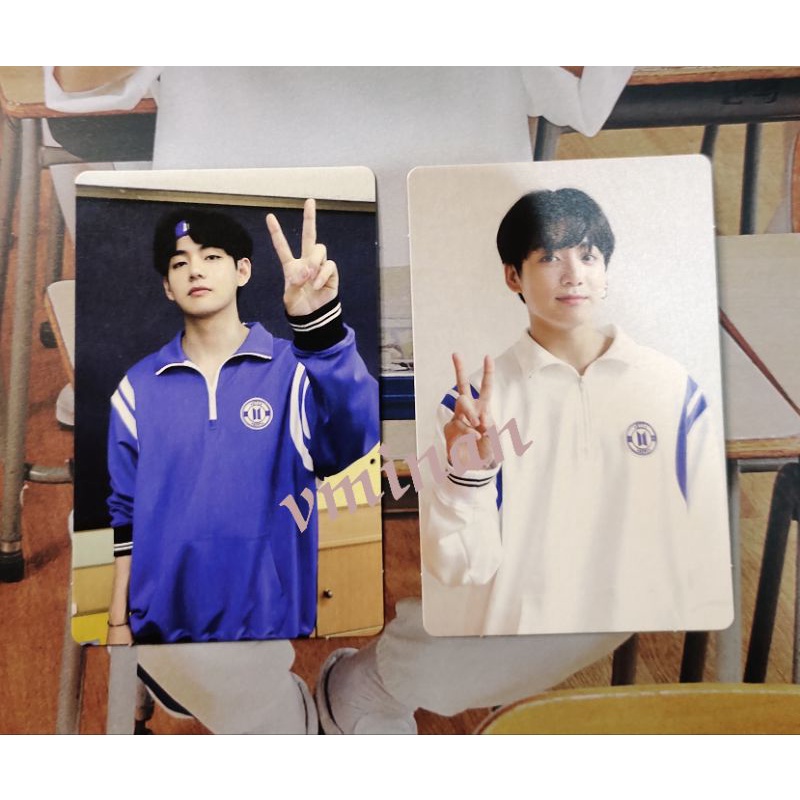 READY - PHOTOCARD PHOTO FOLIO US OURSELVES  BTS WE  / PHOTOCARD RPC V TAEHYUNG JK JIMIN
