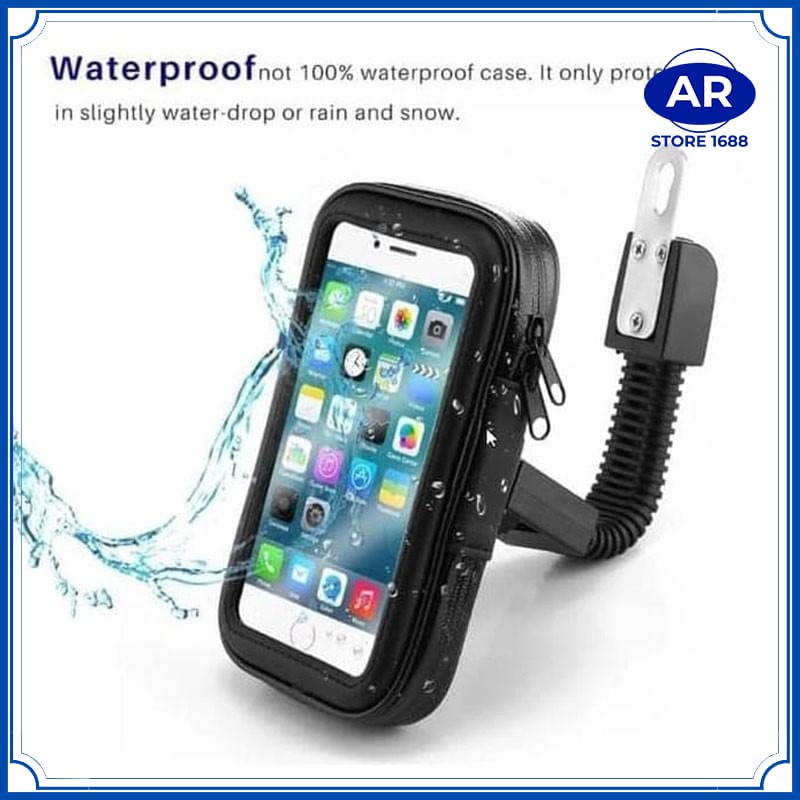 Holder Handphone Waterproof Unitech Untuk Motor Max 5.5inch - Holder Hp