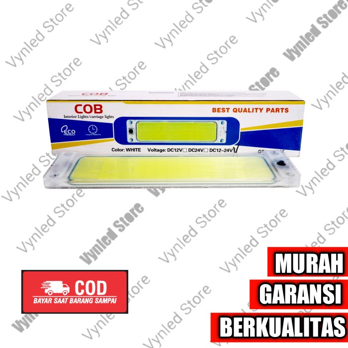 Lampu Led Plafon mobil Truk isi 4 pcs 24 Volt