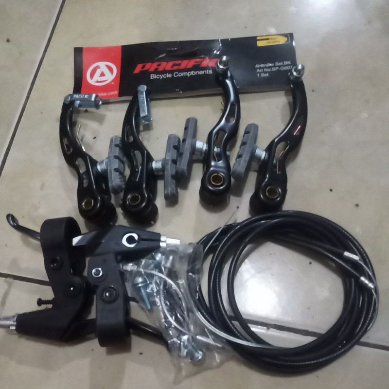 REM V BRAKE SEPEDA BMX LIPAT 20 INCH MEREK PACIFIC