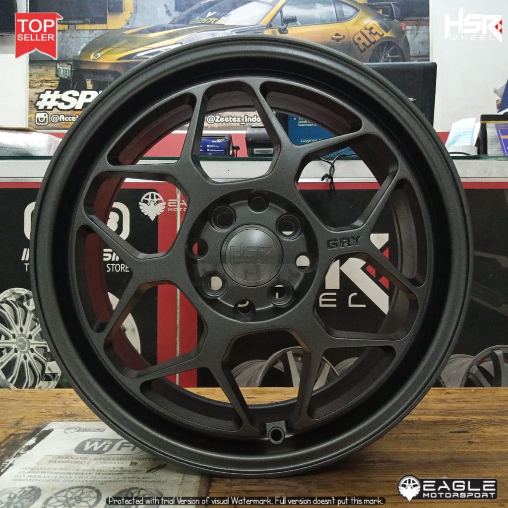 VELG MOBIL AVANZA XENIA CALYA SIGRA HSR GRY R16 RING 16 ORIGINAL