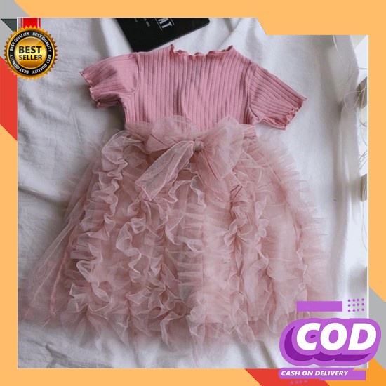 1-8 Tahun |Dress Anak Perempuan | Rok Natal | Christmas Dress | Baju Anak Perempuan | Baju Natal | M