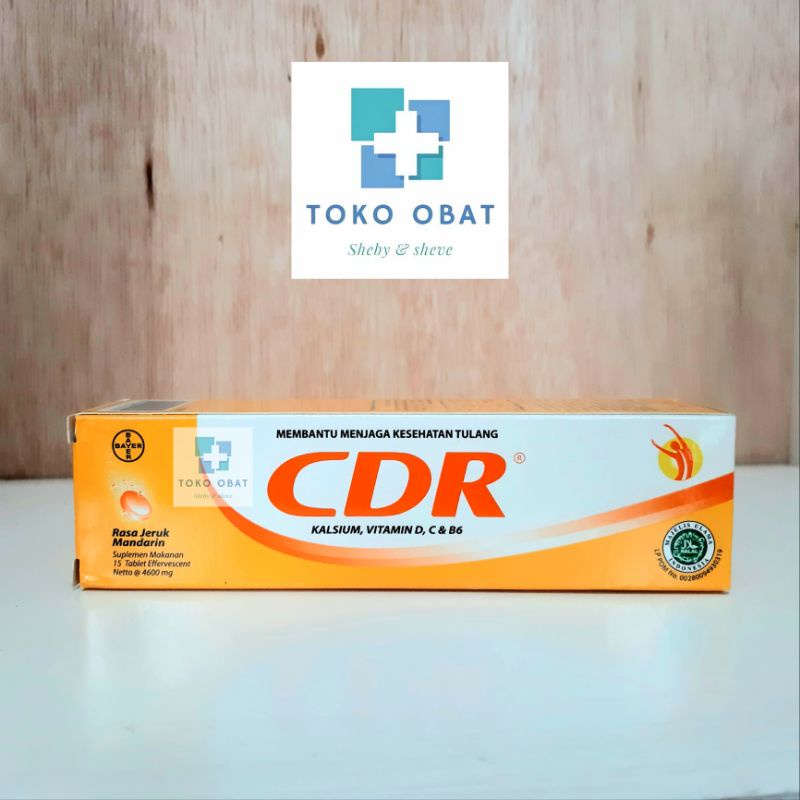 CDR vitamin C 15 tablet
