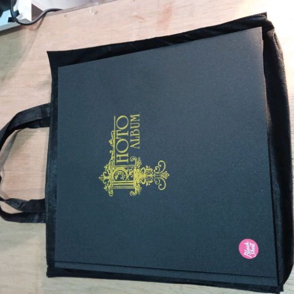 ALBUM FOTO JUMBO BLACK SHEET 10 SHEET 36 X 36 CM New Cover
