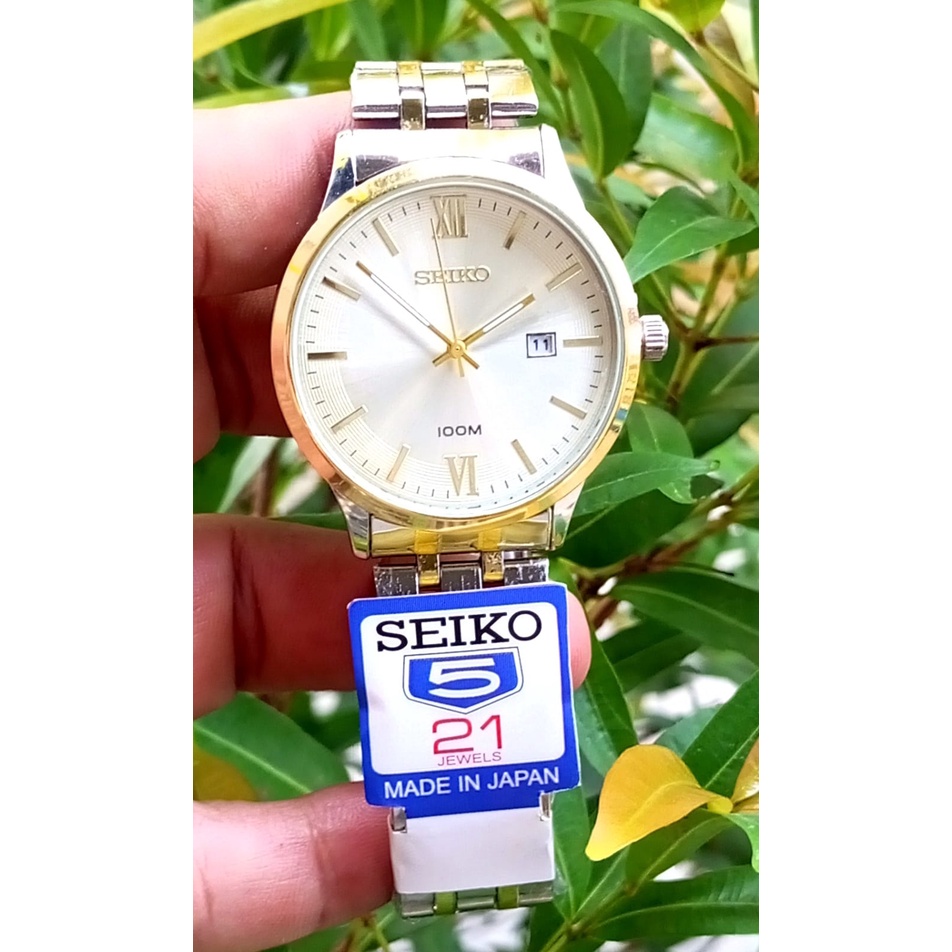 Jam Tangan Pria Baja anti Karat Realpick Free bok