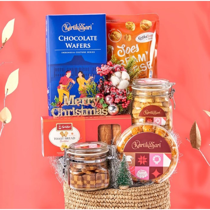 

READY BEKASI 08 FEB 2025 - KARTIKA SARI HAMPERS E PARCEL NATAL CHRISTMAS NEW YEAR LIMITED EDITION 2022 GIFT BOX KARTIKASARI OLEH OLEH BANDUNG VIRAL SALE PROMO PAKET HADIAH BOLU CAKE LEGIT PIA ROTI PIE COOKIES PASTRY LAPIS BIRTHDAY CAKE KUE ULANG TAHUN K