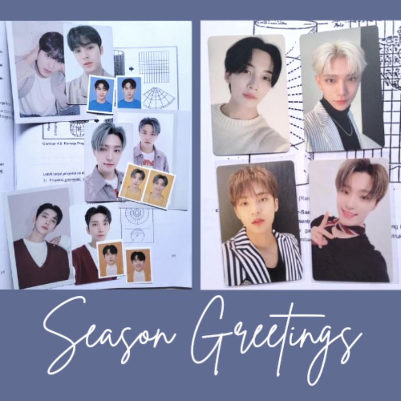 Seventeen Season Greeting 2021 2022 Joshua Mingyu Dino Set