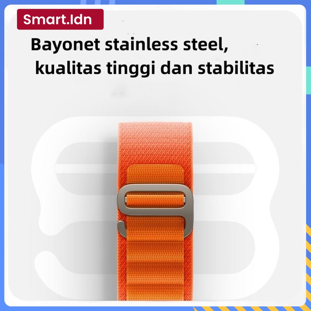 Ocean Strap Bahan Nilon Strap Mi Band Tali Strap for Miband 3 4 5 6 7