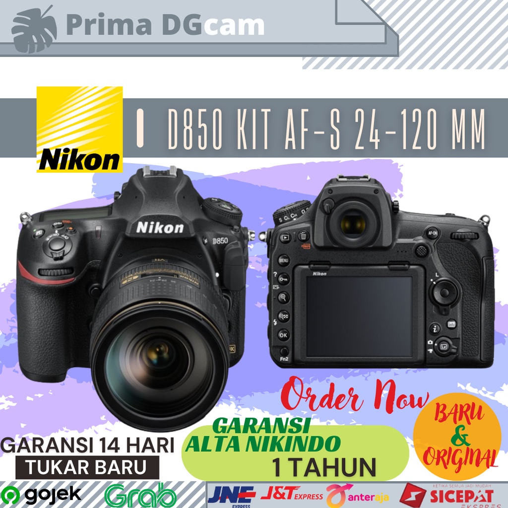 Nikon D850 kit AF-S 24-120mm f4G ED VR