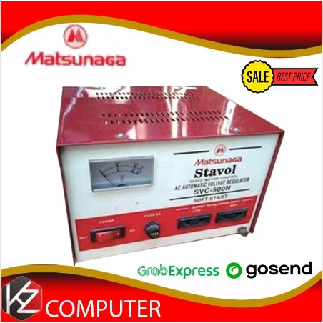 Stabilizer Matsunaga 500watt Stavol SVC 500N