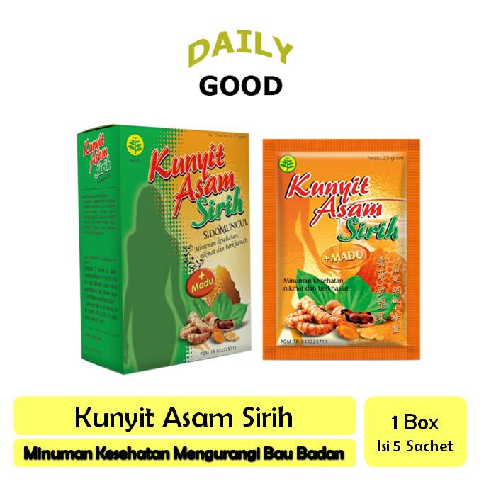 

Kunyit Asam Sirih + Madu 5's - Minuman Kesehatan Mengurangi Bau Badan