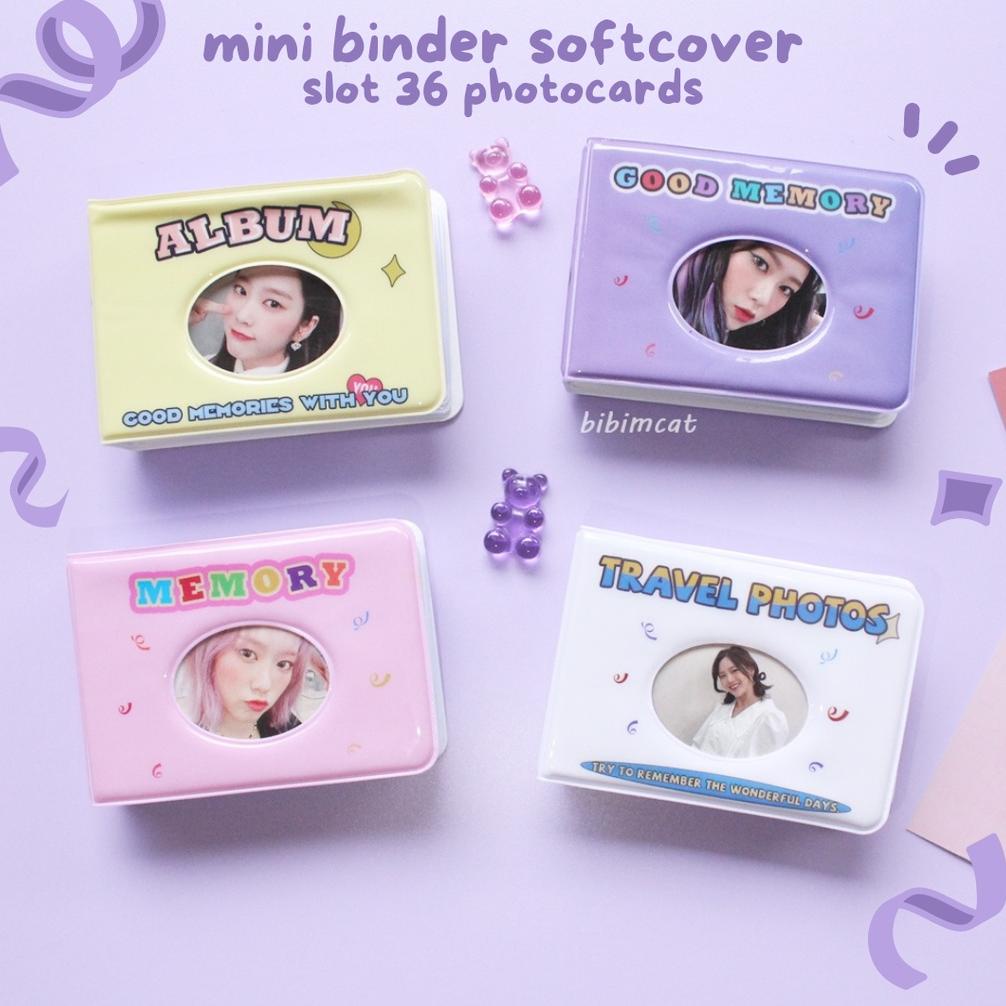 

BISA COD Mini Collect Book Photocard 1P Soft Cover Slot 36 PC / Binder Kolbuk PC