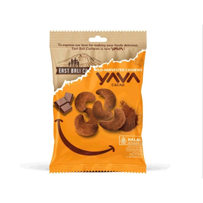 

Yava East Bali Cashews Cocoa Cashews Nut 35 gr