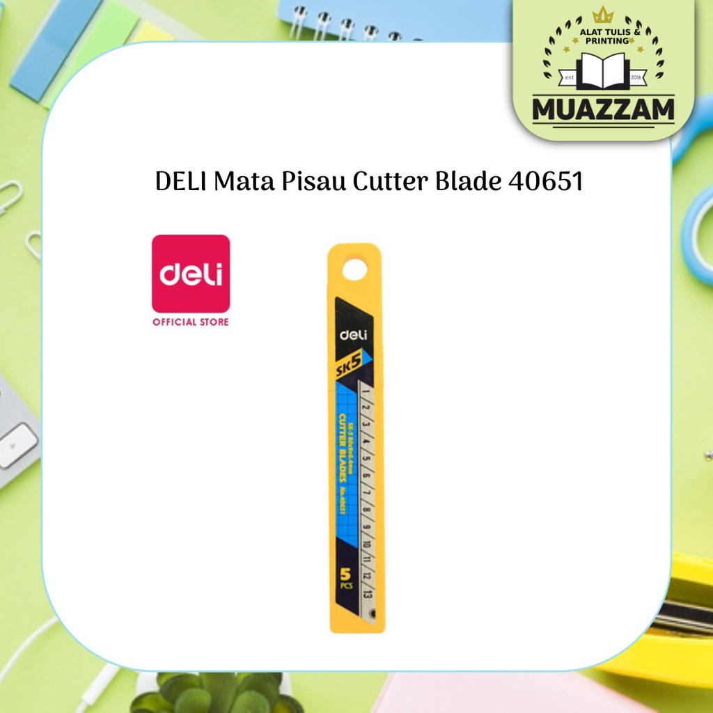 

DELI Mata Pisau Cutter Blade 40651