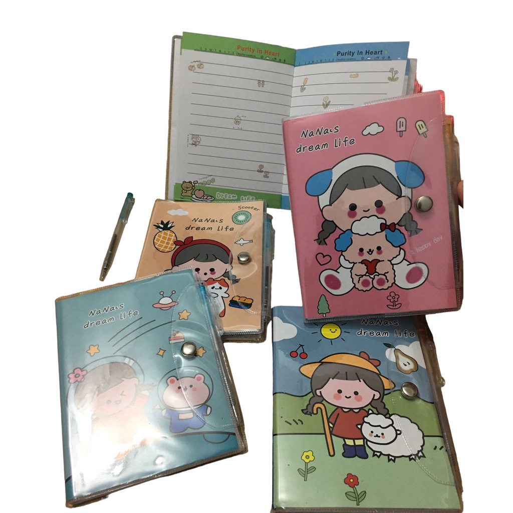 

notes book/note book mini memo motif fancy NANA 131 x 94