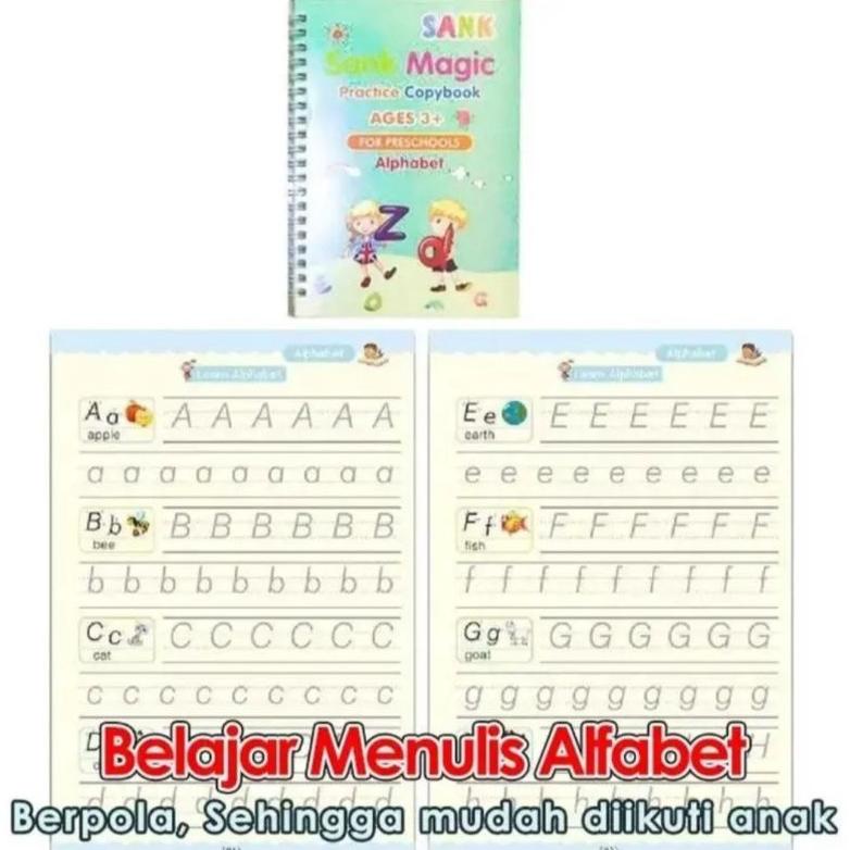 

Hot Sale Sank Magic Set Book Buku Ajaib Latihan Edukasi Anak ,,