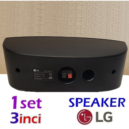 1 Set Speaker Center LG Seri SH86TH-C 3 Ohm 3inch Audio Speaker Spiker Home Cinema System 3R 3 Inch