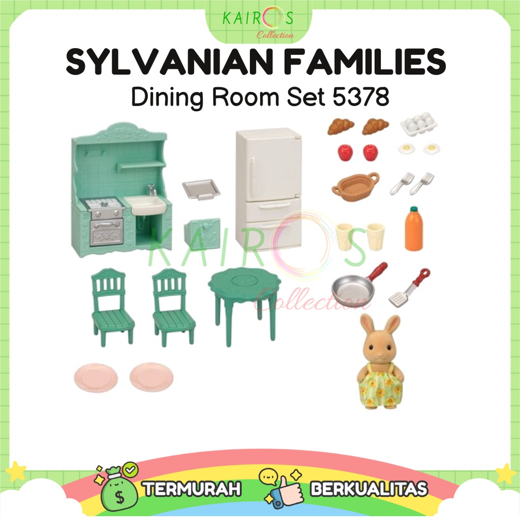 Sylvanian Families Dining Room Set 5378