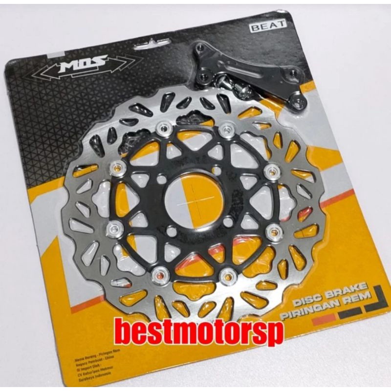 Piringan Cakram Depan Model PSM Mio UK 260mm Plus Breket Disc Brake Bulat Mio