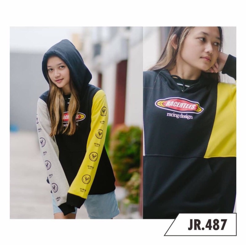 JR.539 CREAM HOODIE PRODUK ORIGINAL RACERTEES