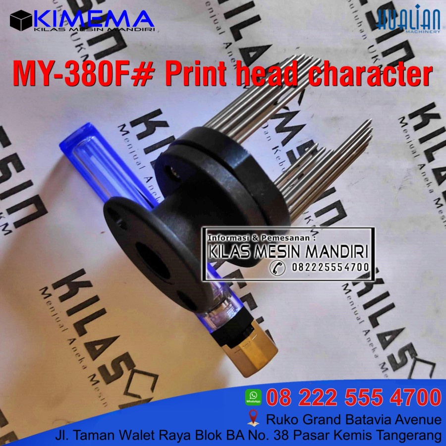 MY-380 Print head rumah character coding Printing wheel MY-380F