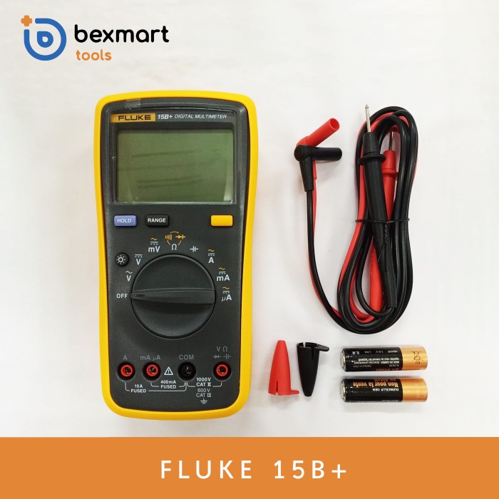 FLUKE 15B+ DIGITAL MULTIMETER MULTITESTER AVOMETER FLUKE