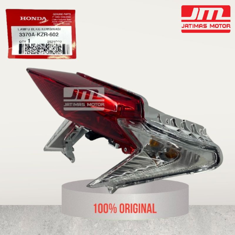 3370A-KZR-602 Reflektor lampu stop sein belakang vario 125 old