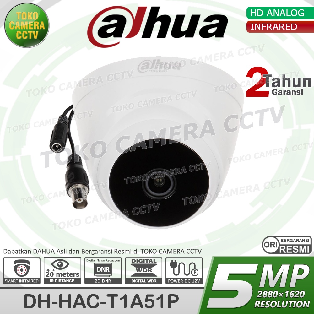 PAKET CCTV DAHUA 5MP 16 CHANNEL 12CAMERA