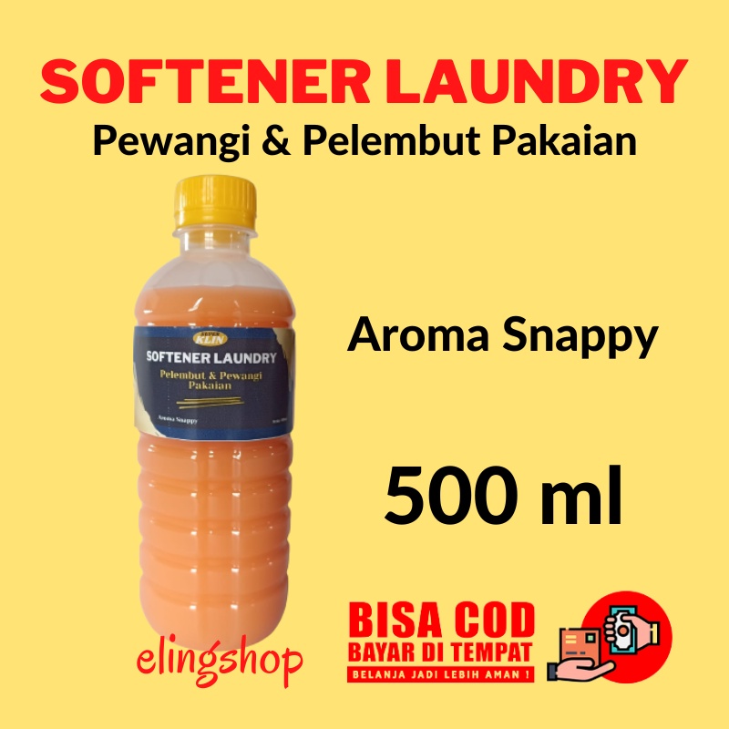 Softener Laundry Pewangi Pelembut Pakaian Wangi Tahan Lama Aroma Snappy