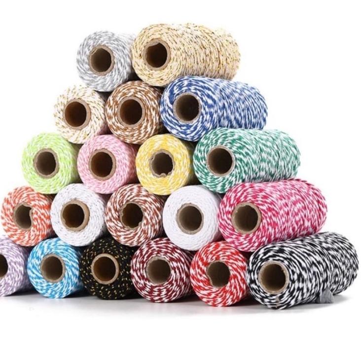 

Serba Murah➲ Tali Rami benang Goni 100m , tebal 2mm / Packaging Craft / Gift Wrapping 81 ✢