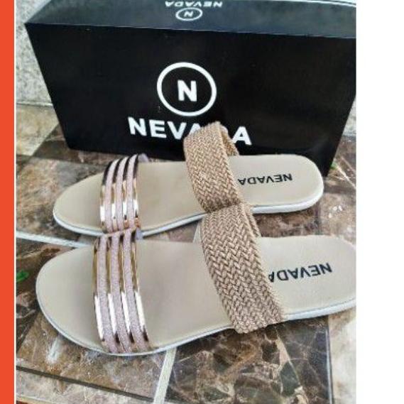 ぼ Flash Sale murah 11.11 Sandal Nevada Slop Terlaris SN001 Sandal kekinian Sandal Casual Sandal Bran