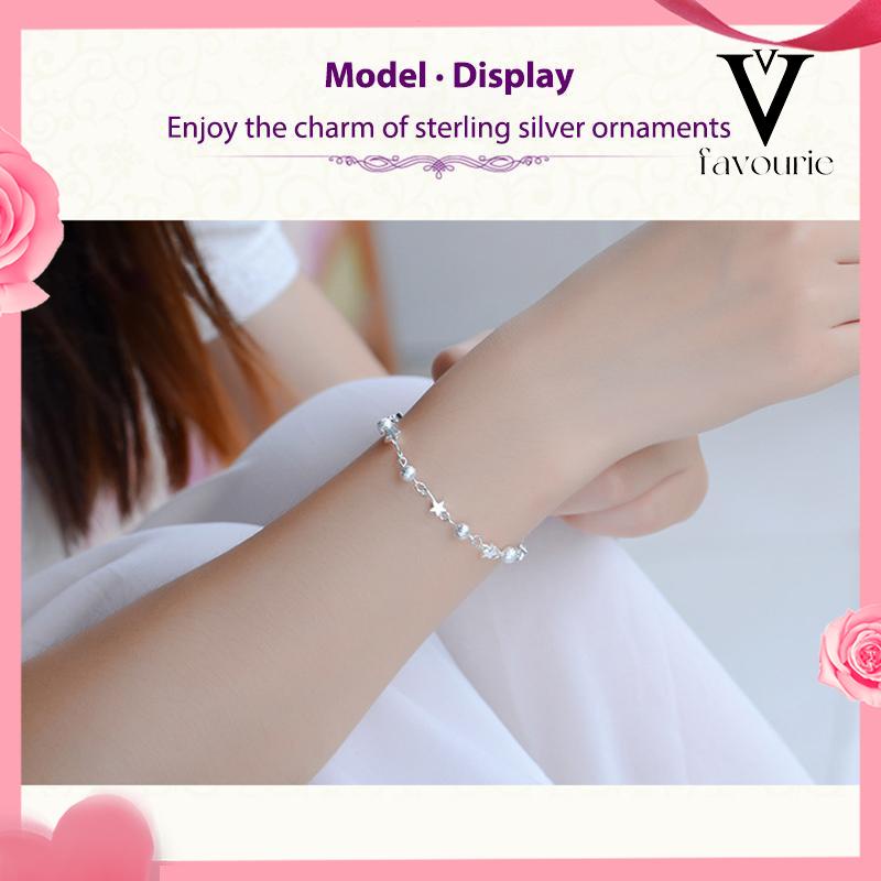 CODManik-manik Pasir Gelang Bintang Kecil Gelang Kaki Fashion Pentagram Girls Jewelry-FA