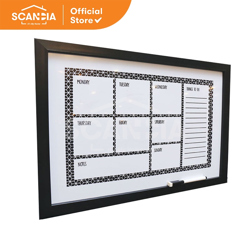 

SCANDIA Papan Tulis Note Board With Marker 37,5x47,5x2,8 Cm