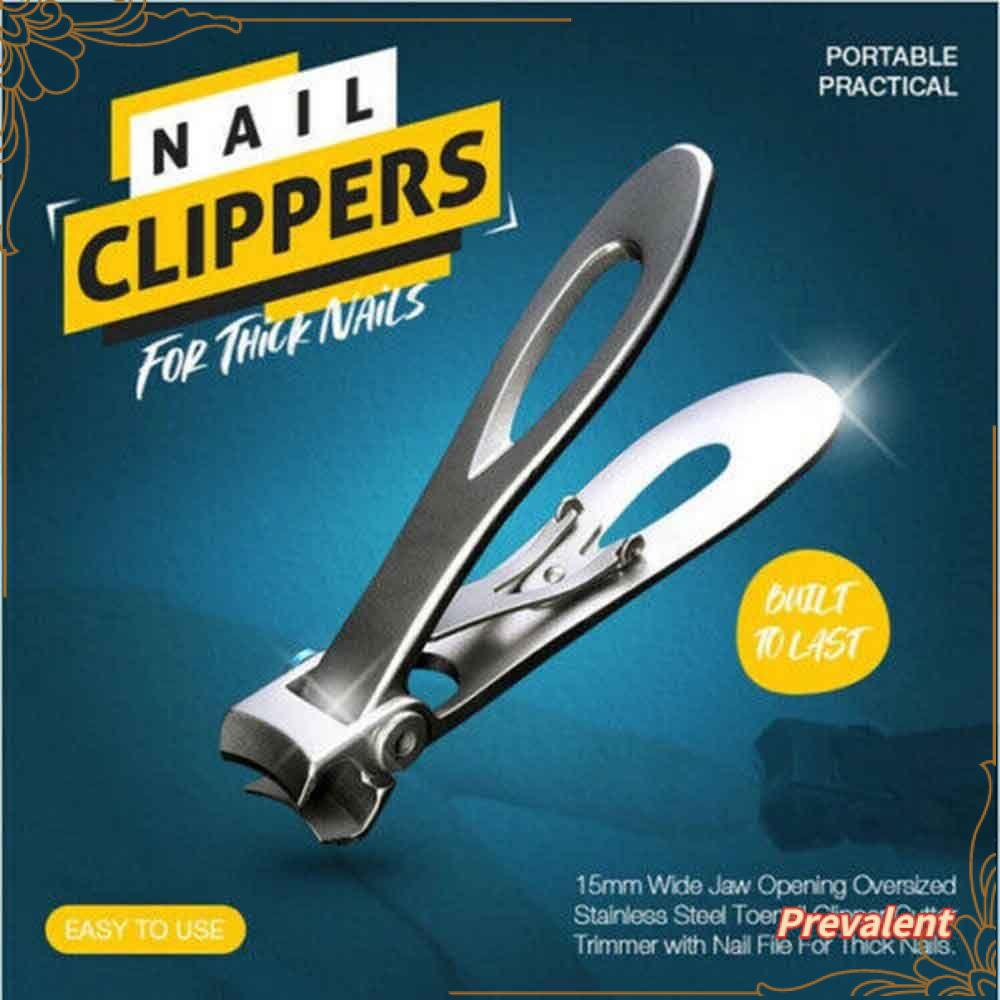 Preva Gunting Kuku Untuk Kuku Tebal Portable Heavy duty Shave and Curve Blades Nail Cutter Nipper