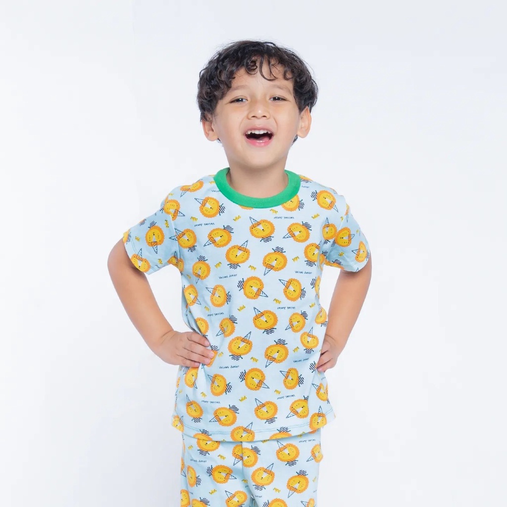 VELVET JUNIOR Pyjamas (Piyama) Kaos Pendek - Celana Panjang DreamWear Series