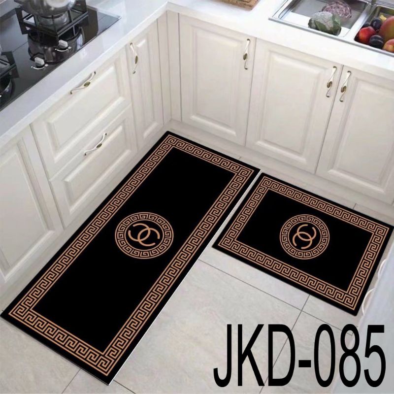 KARPET DAPUR MINIMALIS/KESET DAPUR 2IN1 ANTI SLIP/KITCHEN FLOOR MENYERAP AIR DAN MINYAK PANJANG LEMB